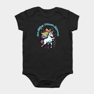 Sea Glitter, Unicorn Shimmer Baby Bodysuit